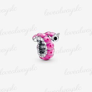Pandora Cute Curled Caterpillar Charm|Pendant